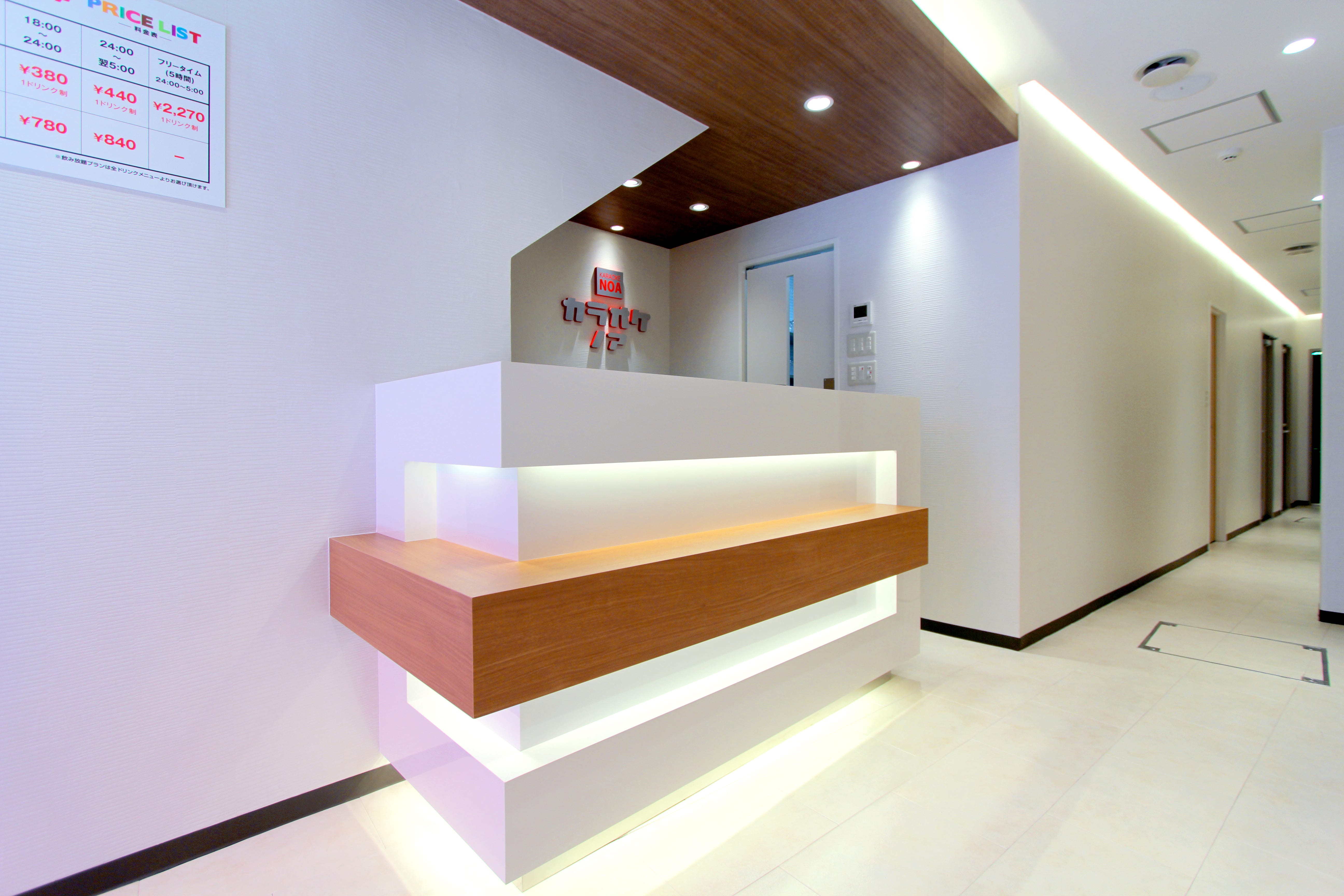 カラオケノア新規OPEN！1Fフロアが増設、新たに4部屋が加わり、全12部屋になりました。