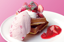 ノアカフェ冬の季節限定メニューはイチゴが満載のメニューです！